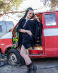 Blockprint Poncho