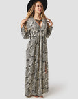 Long Sleeve Boho Dress