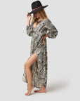 Long Sleeve Boho Dress