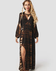 Long Sleeve Boho Dress