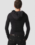 Black Pullover Hoodie