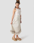 Blockprinted Wrap Skirt