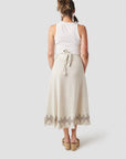 Blockprinted Wrap Skirt