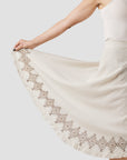 Blockprinted Wrap Skirt