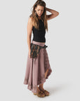 Blockprinted Wrap Skirt