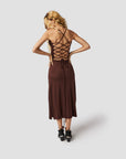 Crossback Ankle Dress