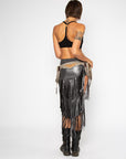 3 Layer Fringe Skirt