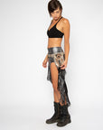 3 Layer Fringe Skirt