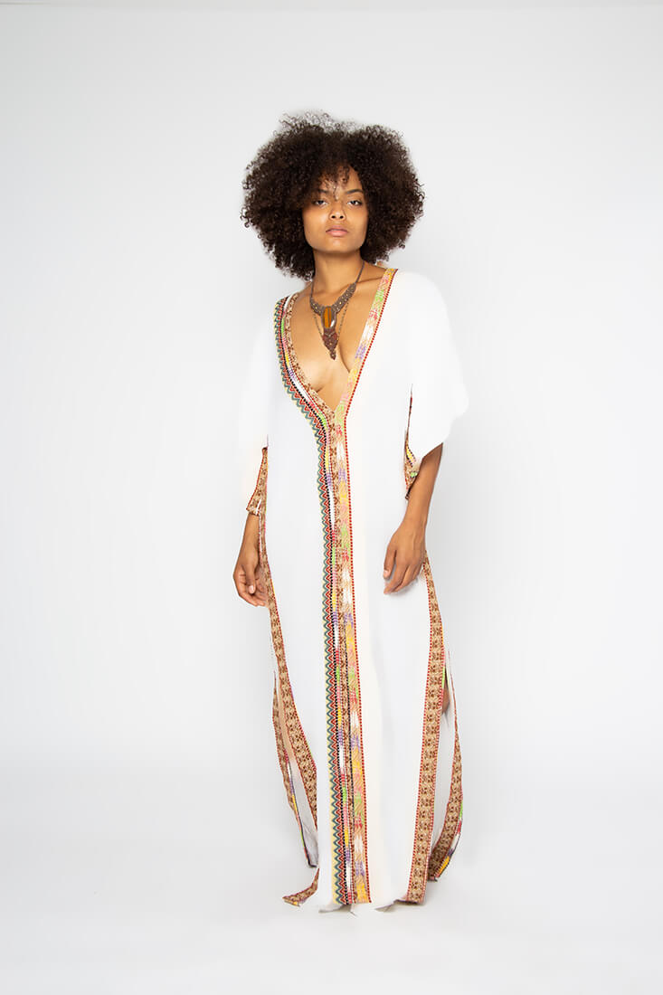 Kaftan Dress - Maxi Kaftan Dress - Omni Collection Kaftan Dress - Maxi Kaftan Dress - Omni Collection