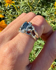 Kyanite Silver 950 Ring