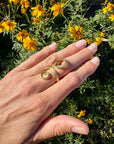 Gold Plated Snake Ring
