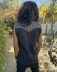 Flower of Life Button Up Vest