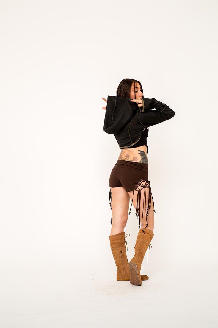 Macrame Booty Shorts