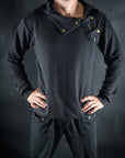 Mens Cowlneck Hoodie