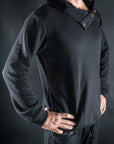 Mens Cowlneck Hoodie