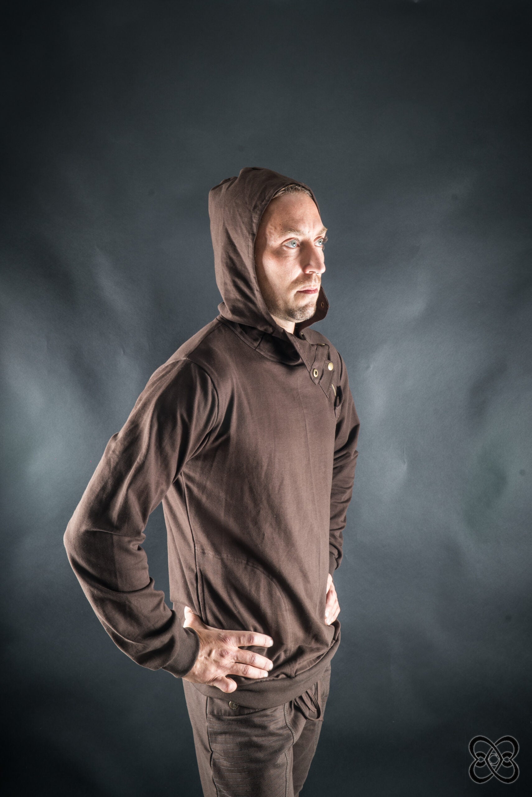 Mens Cowlneck Hoodie