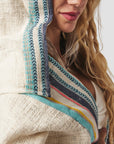 Tribal Shawl with Hood