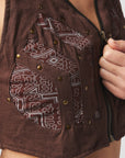 Shipibo Zipper Vest