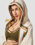 Tribal Shawl with Hood