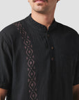 Linen Blockprinted Button Up