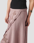 Blockprinted Wrap Skirt