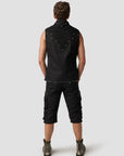 Stylish Mens Moto Vest