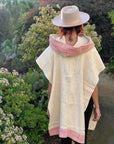 Cowl Neck Shawl-Khadi Fabric Shawl