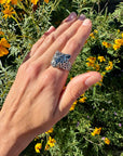 Silver Jaguar Ring Size 9.5