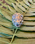 Silver Leo Ring Size 8.5